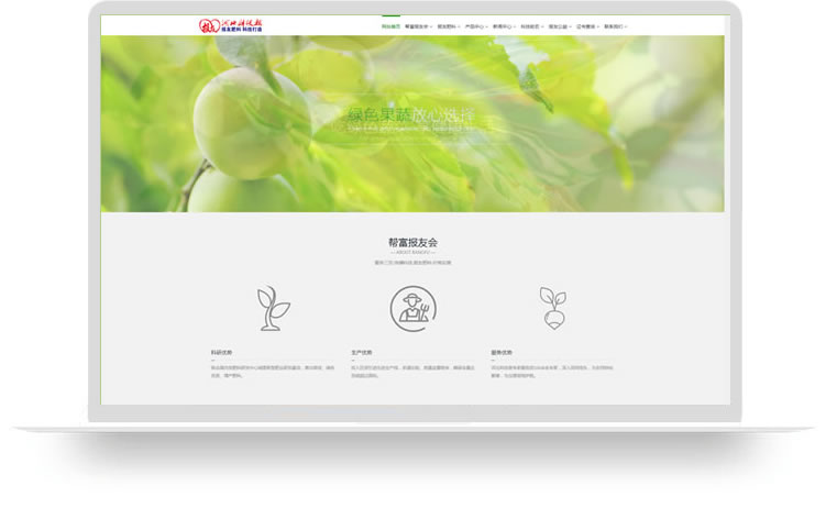企業(yè)網(wǎng)站建設案例,化肥公司網(wǎng)站案例